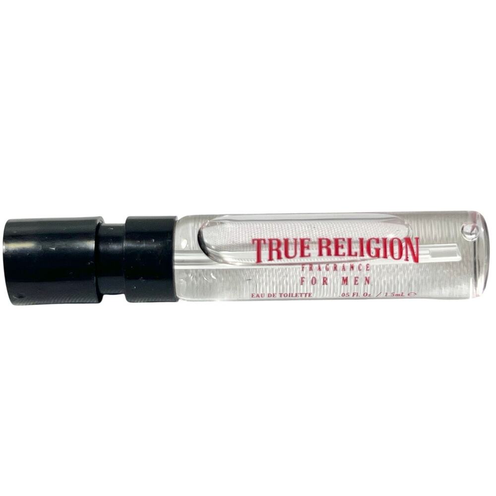 True Religion Mens Cologne Eau de Toilette Samples Lot of 6, .05 fl oz Travel - Picture 2 of 7